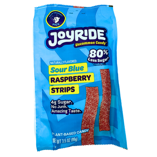 Joyride Sour Blue Raspberry Strips - 3.5oz