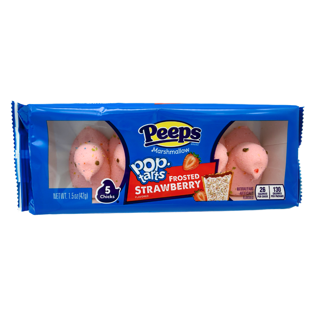 PEEPS Pop Tarts Frosted Strawberry Chicks - 5ct