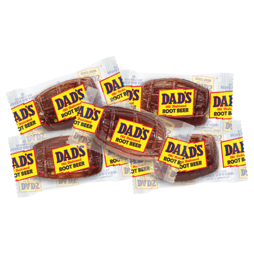 Dad's Old Fashioned Root Beer Barrels Hard Candy - 4oz