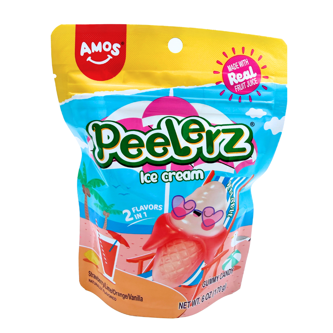 AMOS Peelerz Gummy Ice Cream - 6oz – Blair Candy Company