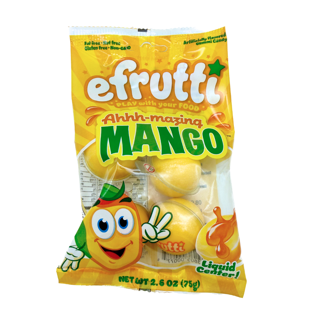 eFrutti Ahhh-mazing Mango Gummi Candy - 2.6oz