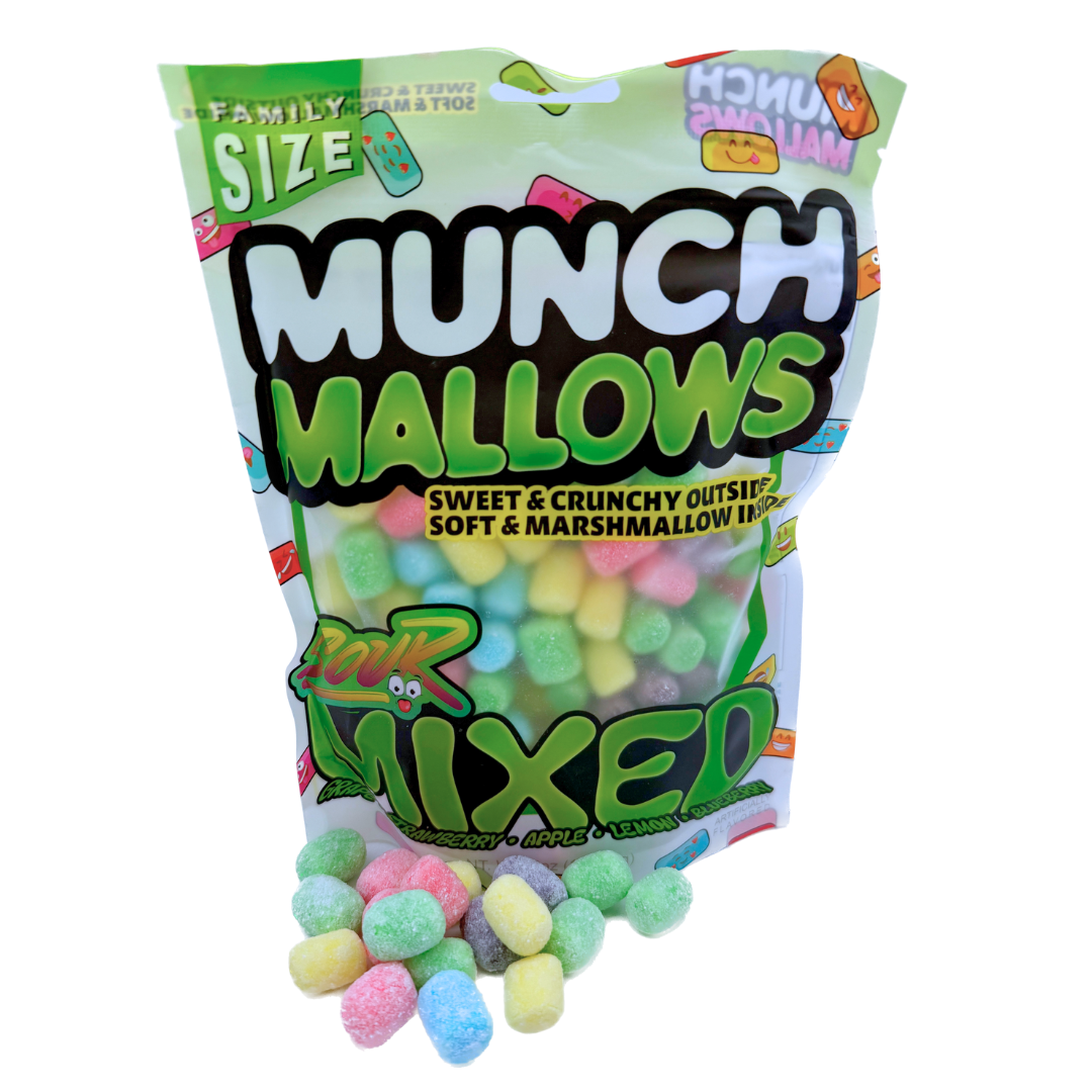 Munch Mallows Sour Mixed - 5oz