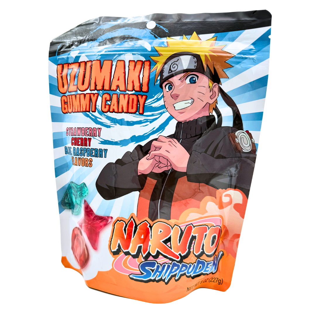 Naruto Shippuden Uzumaki Gummy Candy - 8oz – Blair Candy Company Naruto Shippuden Uzumaki Gummy Candy - 8oz – Blair Candy Company