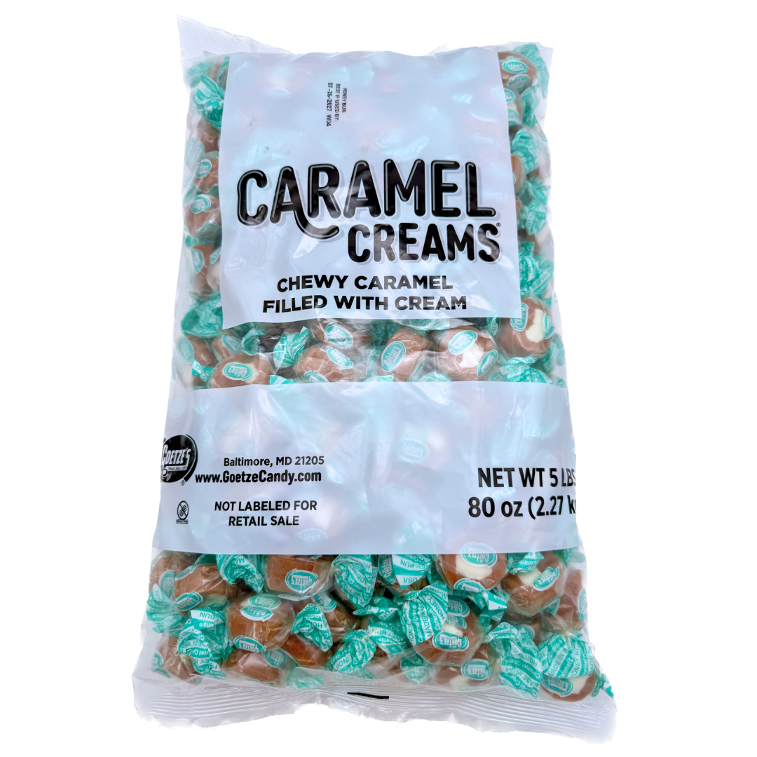 Goetze's Honey Bun Caramel Creams - 5lb
