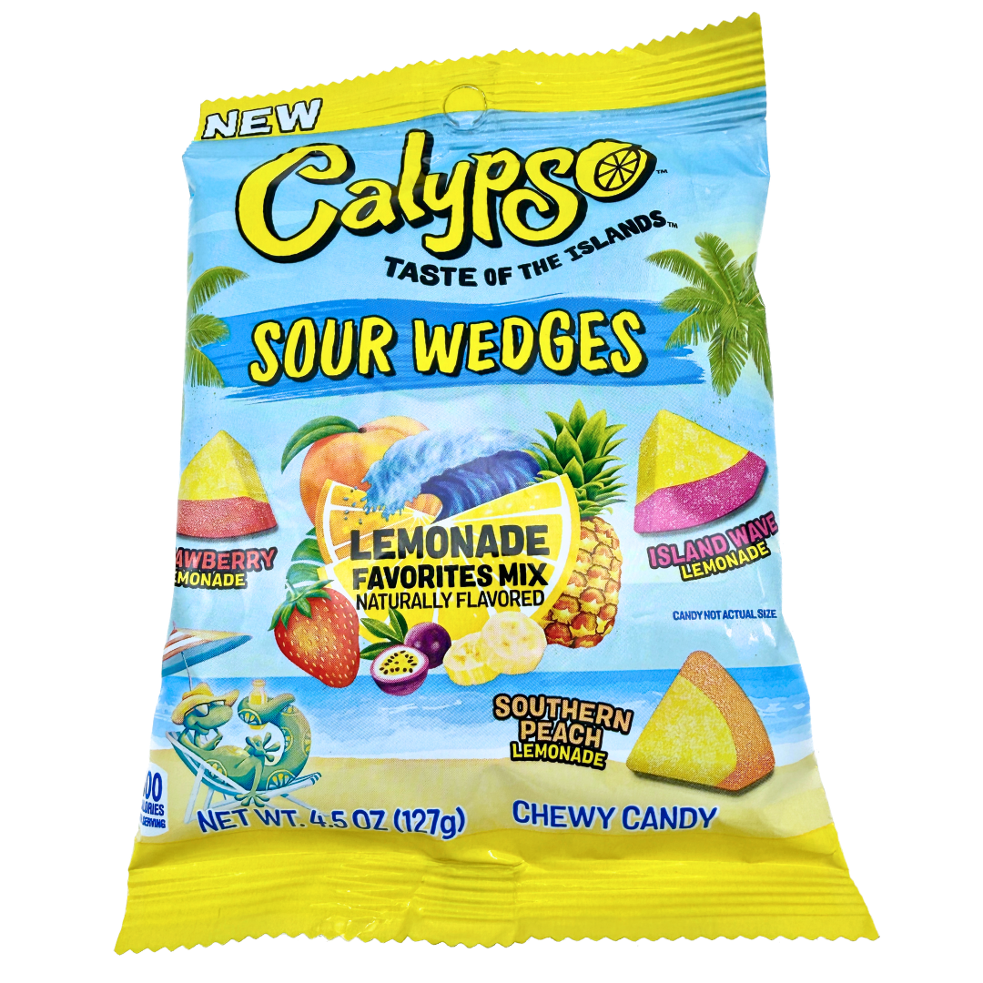 Calypso Lemonade Favorites Sour Wedges - 4.5oz