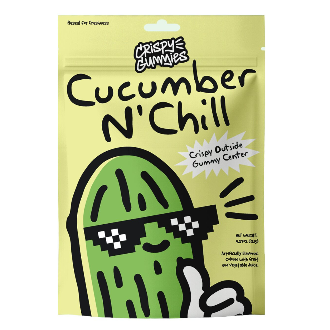 Crispy Gummies Cucumber N' Chill - 4.44oz
