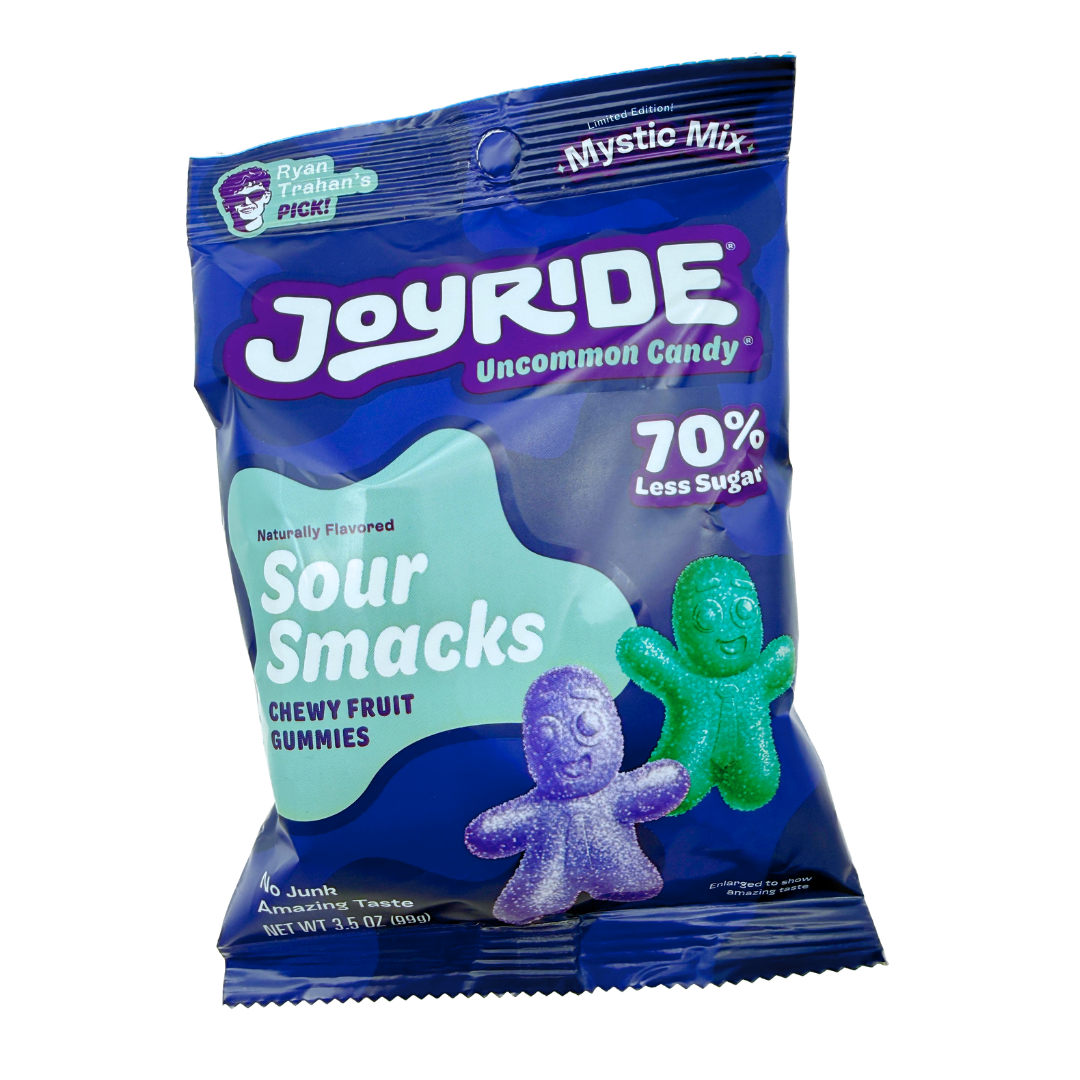 Joyride Mystic Mix Sour Smacks Chewy Fruit Gummies - 3.5oz
