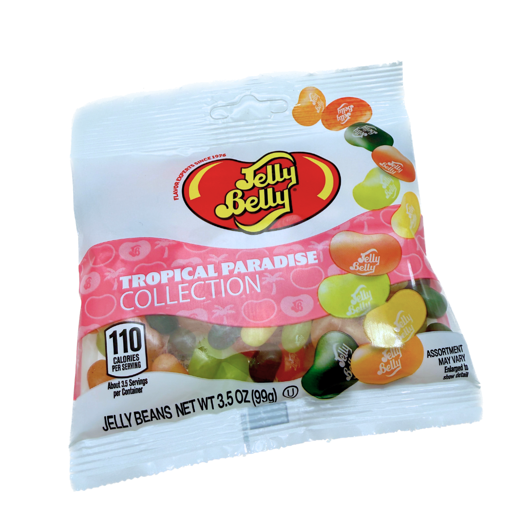 Jelly Belly Tropical Paradise Jelly Beans - 3.5oz