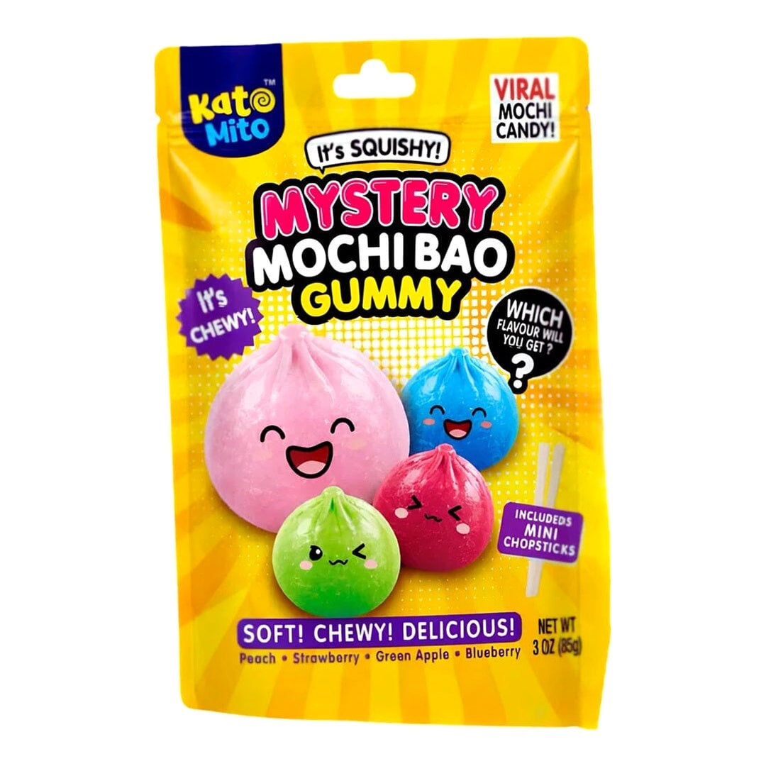 Kato Mito Mystery Mochi Bao Gummy Fruity Mix - 3oz