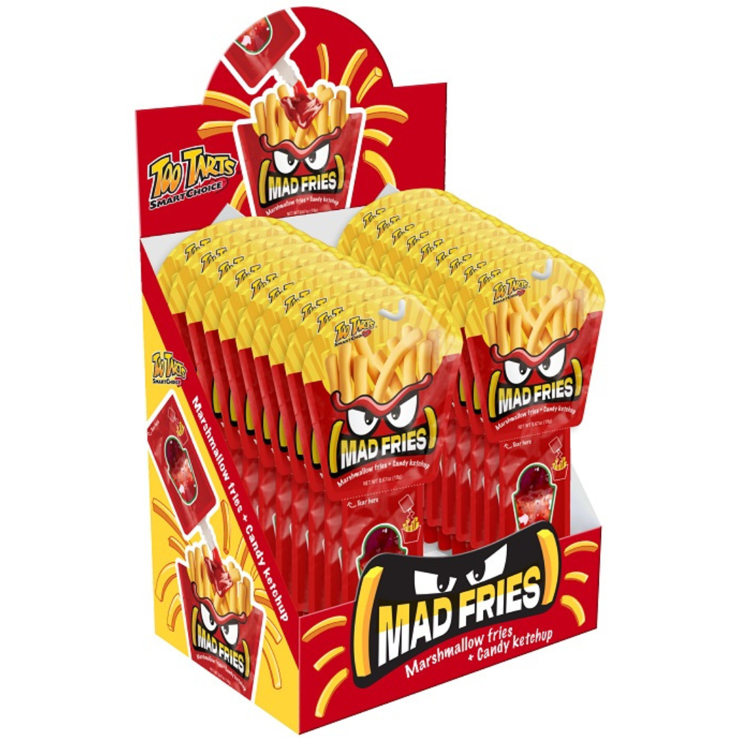 Too Tarts Mad Fries with Candy Ketchup - 0.67oz / 20ct
