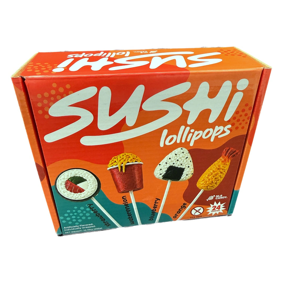 Sushi Lollipops (Fruit Flavored) - 24ct
