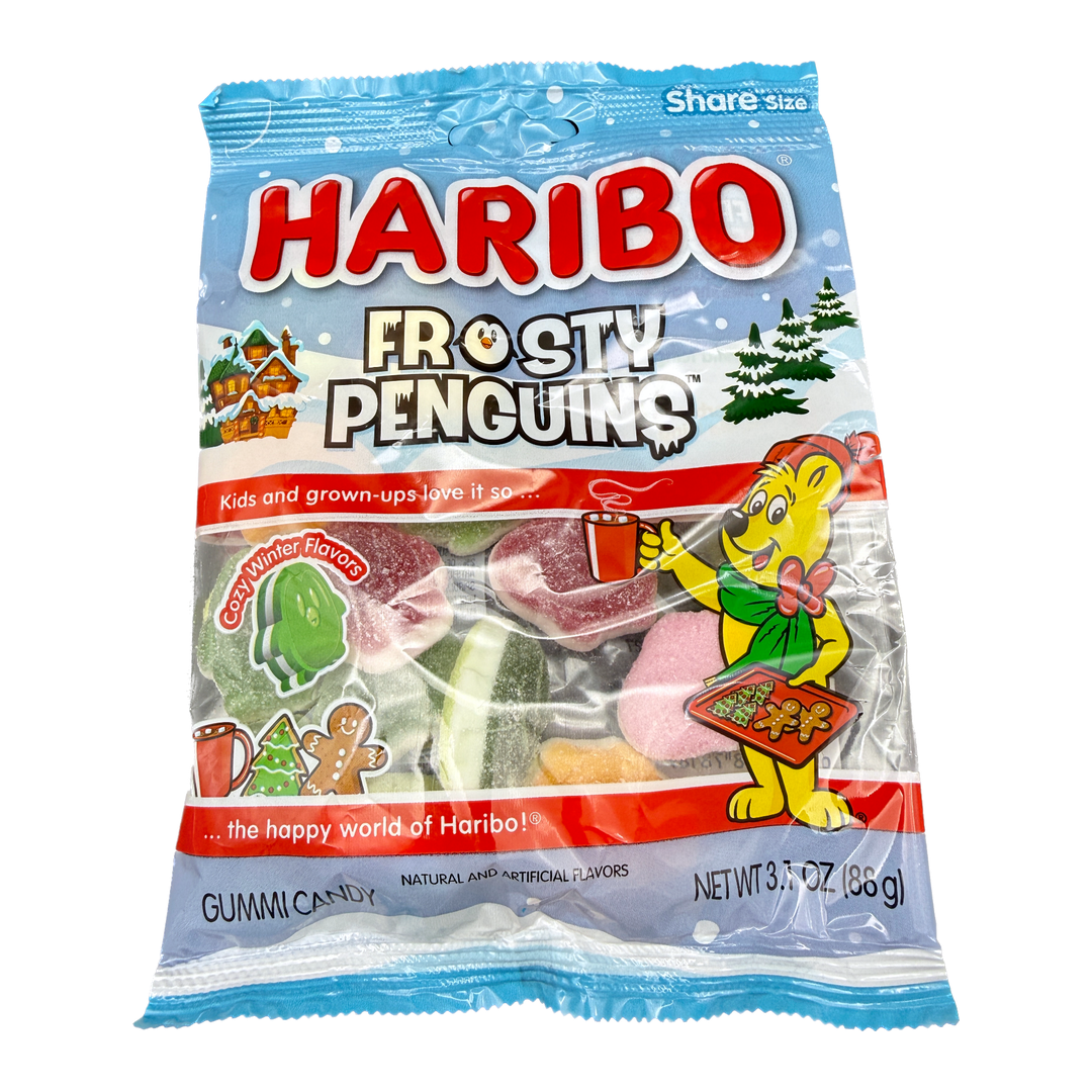 Haribo Frosty Penguins Gummi Candy - 3.1oz