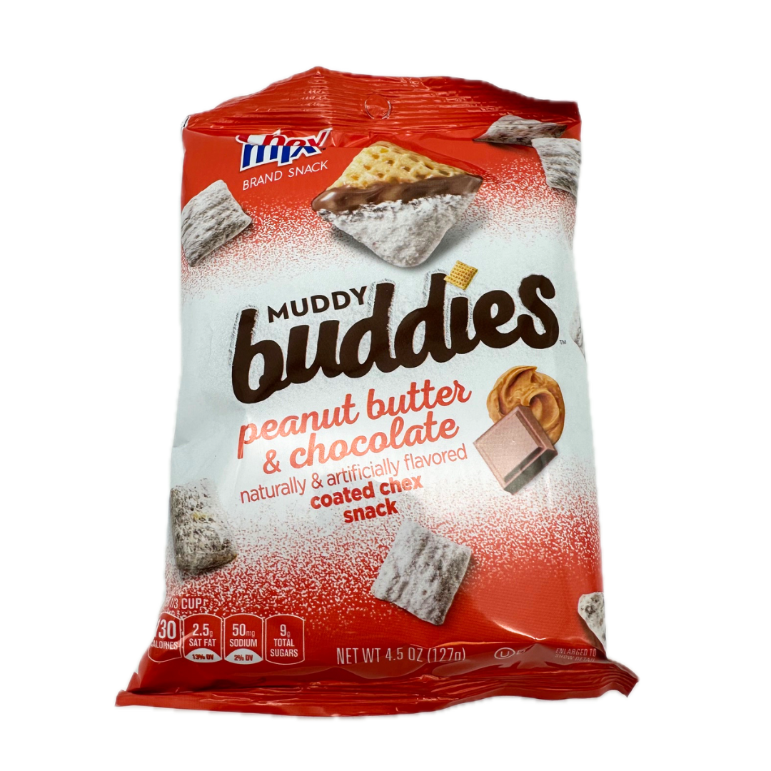 Chex Mix Muddy Buddies Peanut Butter Choc 4.5oz – Blair Candy Company