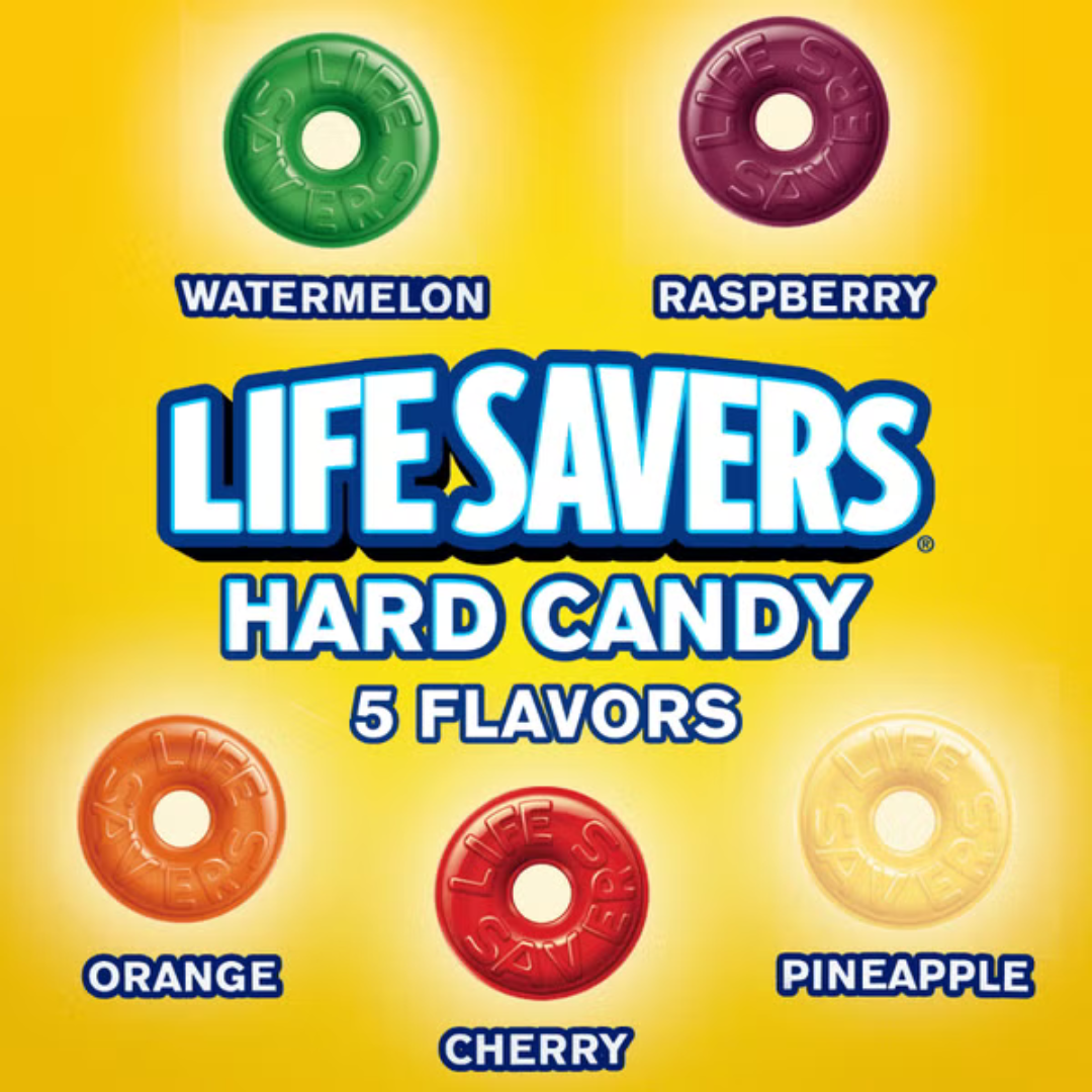 Life Savers 5-Flavor Hard Candy Party Size Bag - 50oz