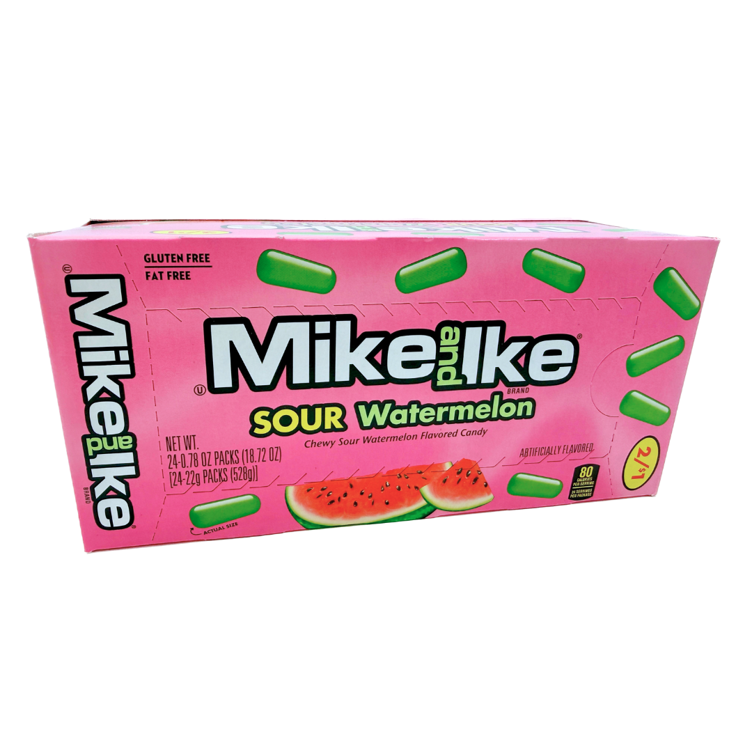 Mike and Ike Sour Watermelon - 0.78oz / 24ct