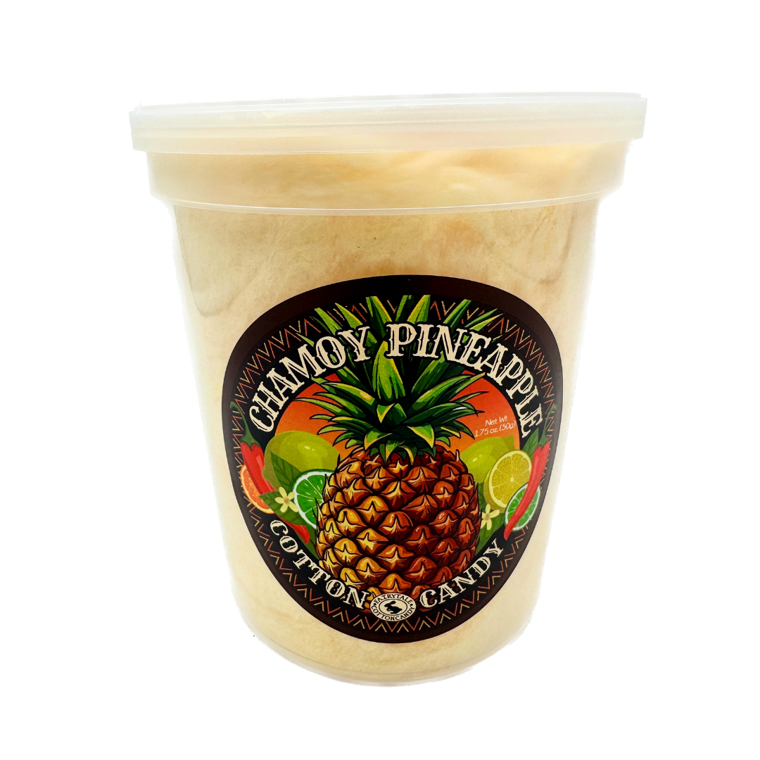 Chamoy Pineapple Cotton Candy - 1.75oz