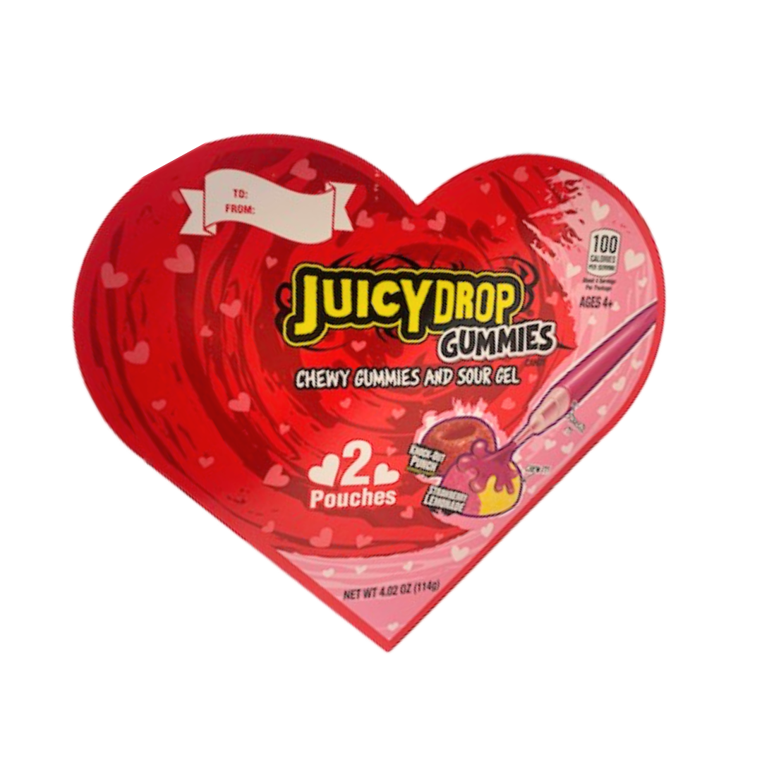 Juicy Drop Gummies Valentine's Box - 4oz