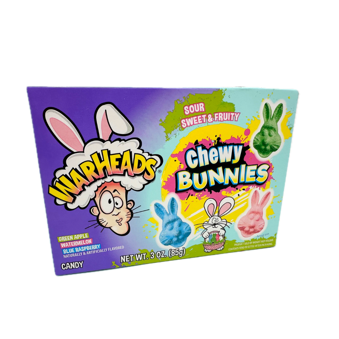 WarHeads Sour Sweet and Fruity Chewy Bunnies - 3.5oz