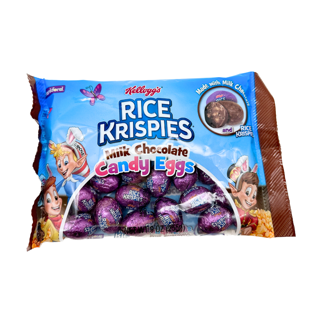 Rice Krispies Milk Chocolate Candy Eggs - 9oz