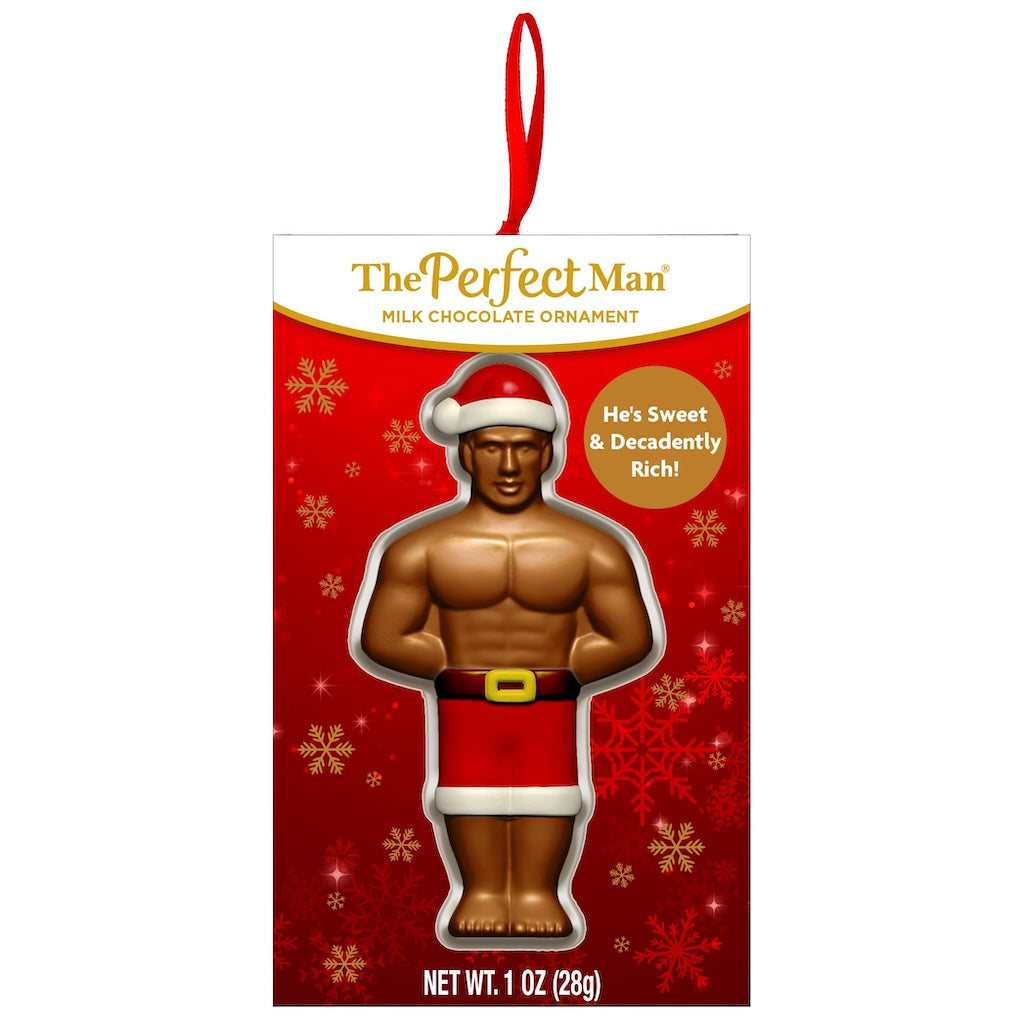 The Perfect Man Milk Chocolate Ornament - 1oz