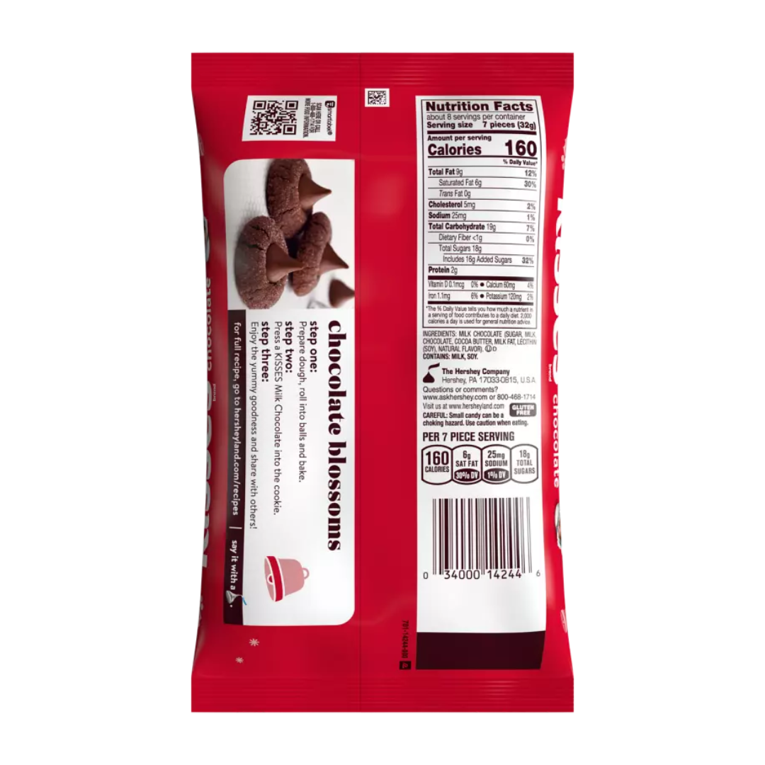 Hershey's Milk Chocolate Holiday Kisses - 9oz