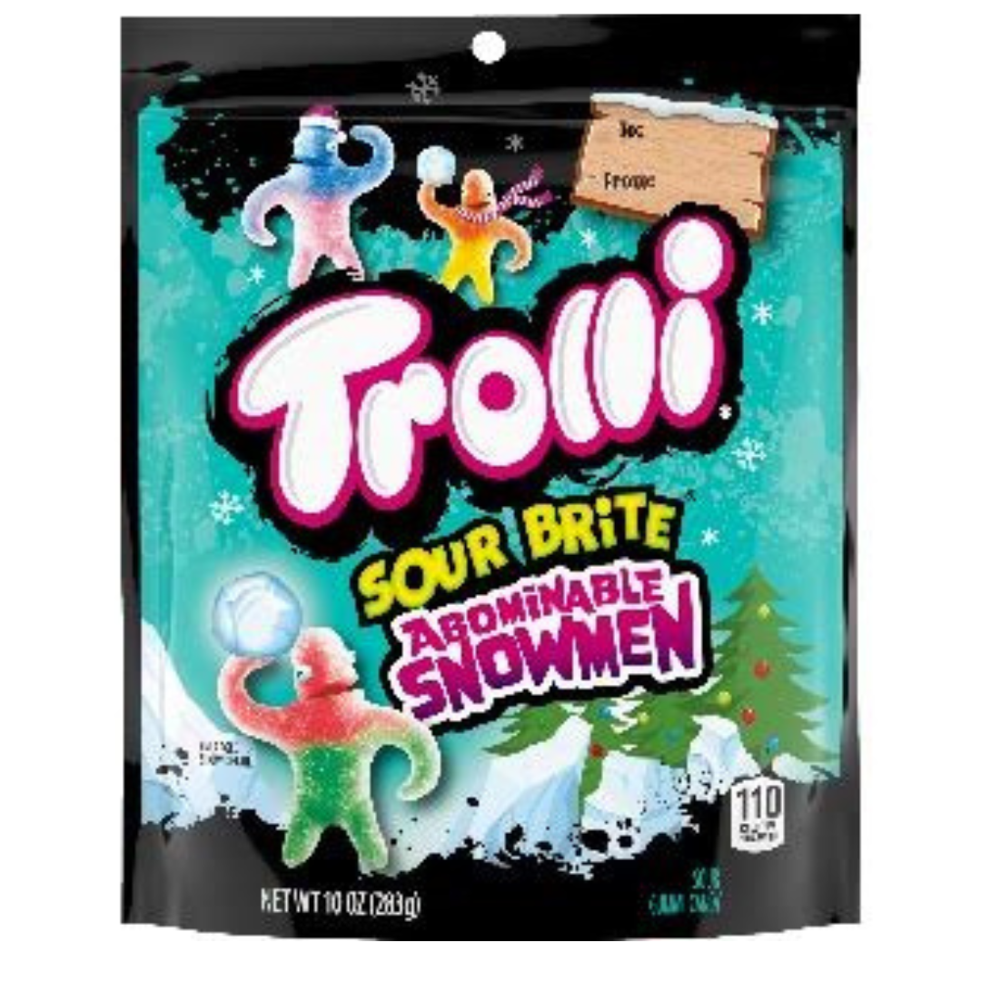 Trolli Sour Brite Abdominable Snowmen - 10oz