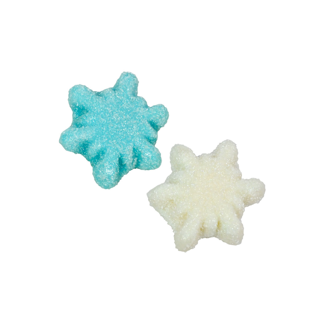 Gummi Glitter Snowflakes - 3.5oz