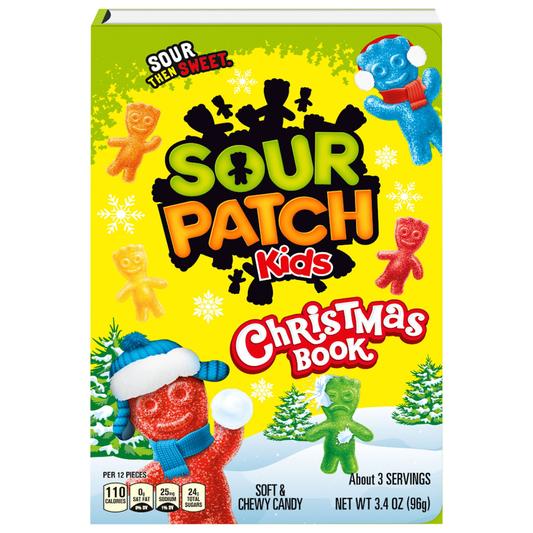 Sour Patch Kids Christmas Book - 3.4oz