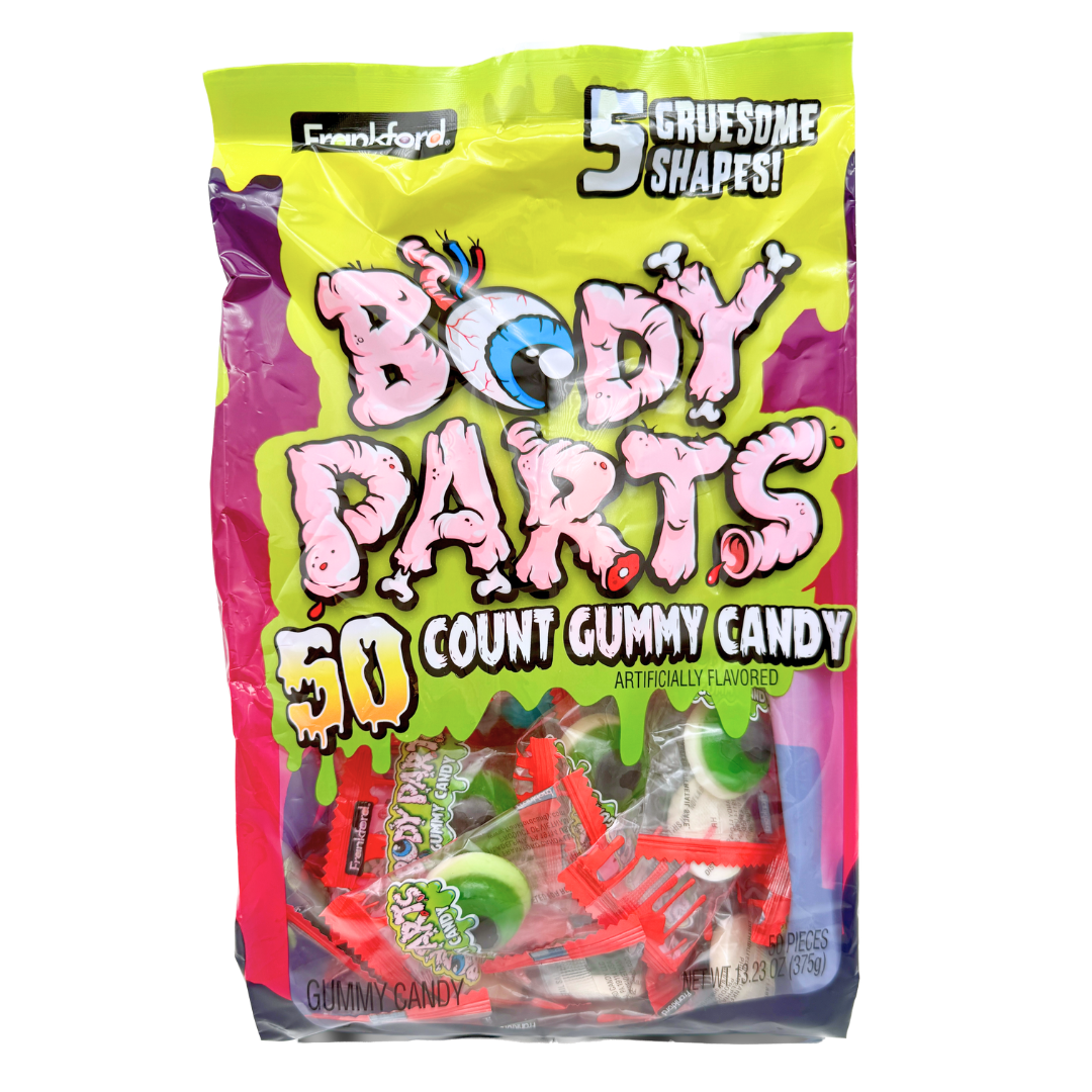 Frankford Body Parts Gummy Candy - 50ct