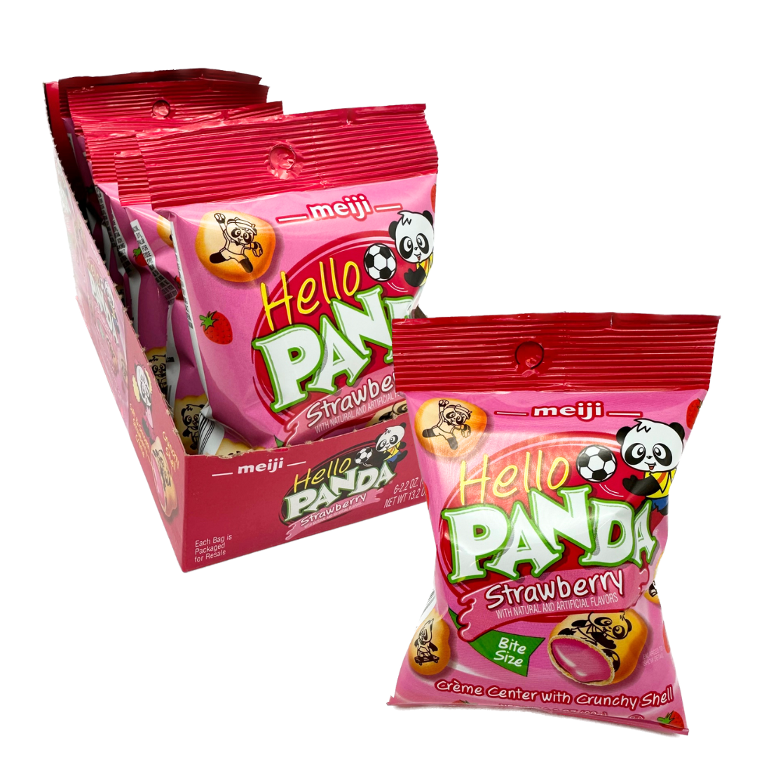 Hello Panda Strawberry - 2.2oz / 6ct