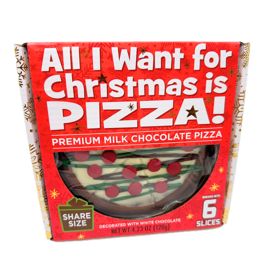 All I Want for Christmas Premium Milk Chocolate Pizza - 4.23oz