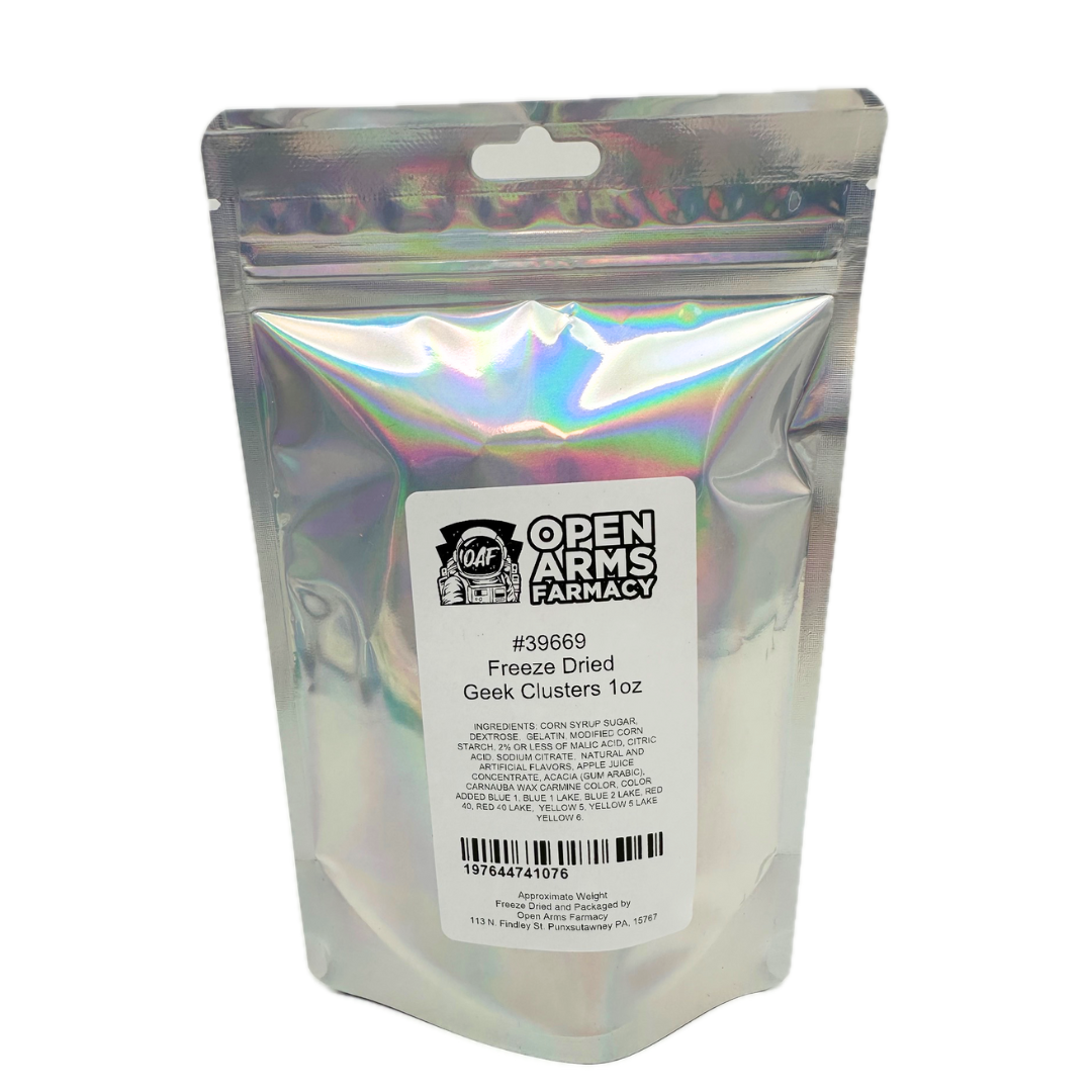 Freeze Dried Geek Clusters - 1oz