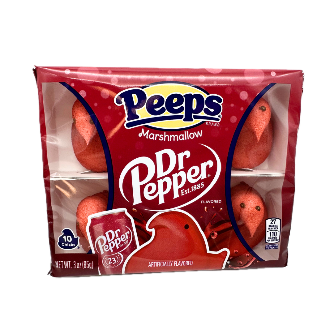 PEEPS Marshmallow Dr. Pepper Chicks - 10ct