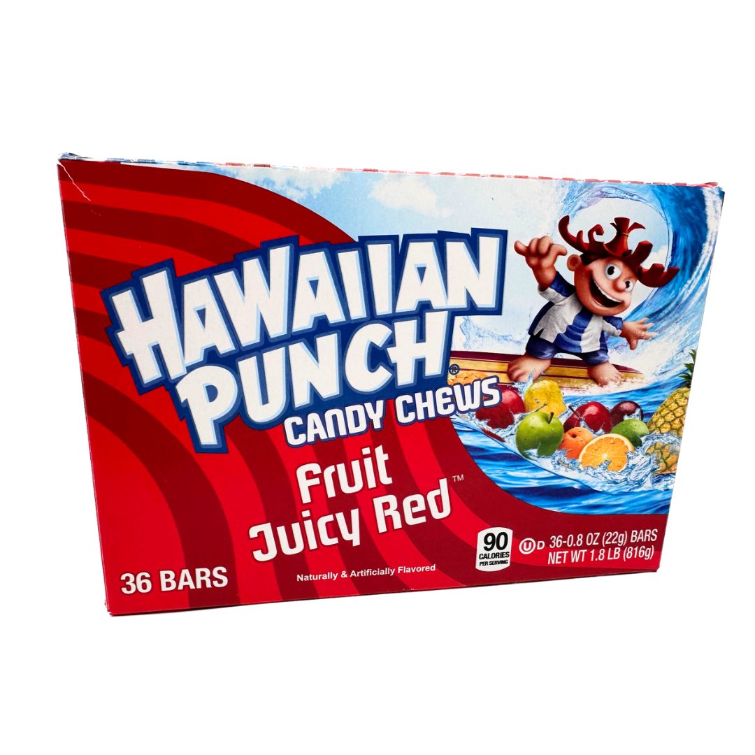 Hawaiian Punch Fruit Juicy Red Candy Chews - 0.8oz / 36ct