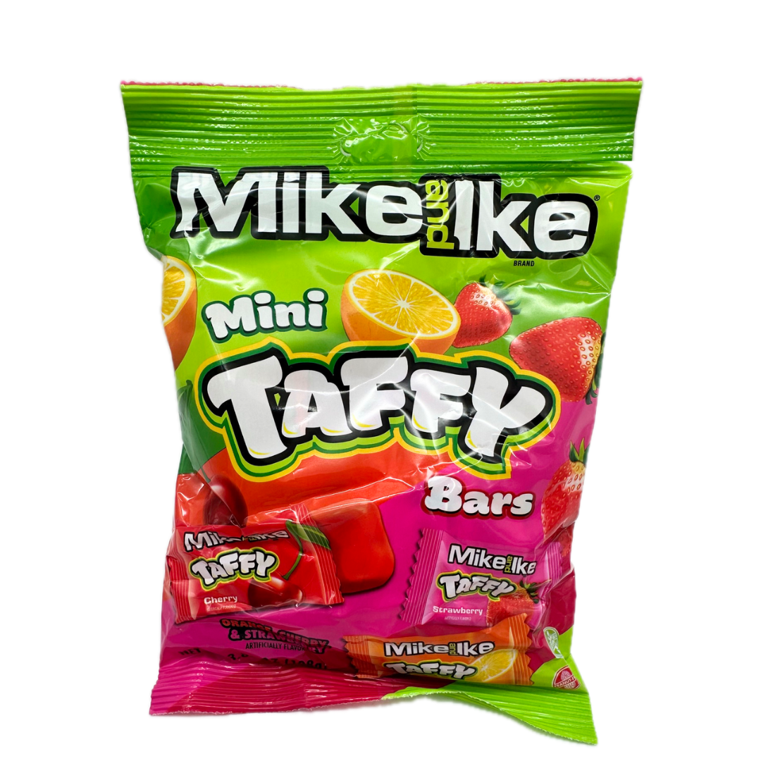 Mike and Ike Mini Taffy Bars - 3.8oz