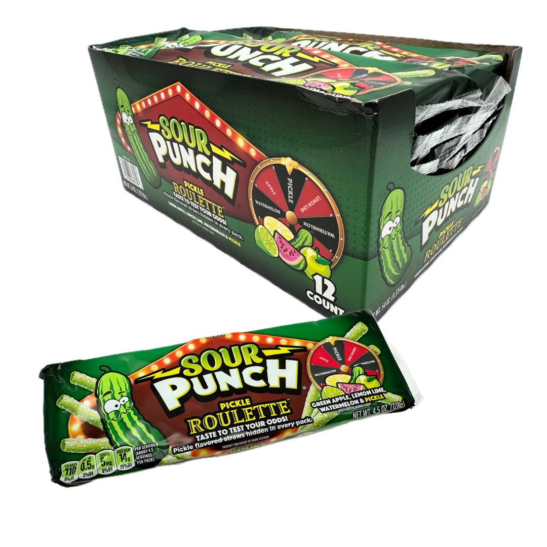 Sour Punch Pickle Roulette - 4.5oz / 12ct