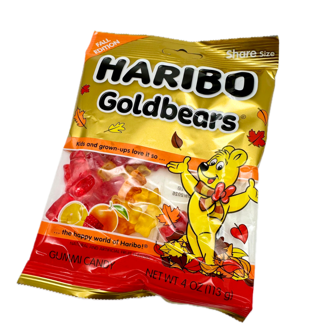 HARIBO Goldbears Fall Edition Gummy Bears - 4oz