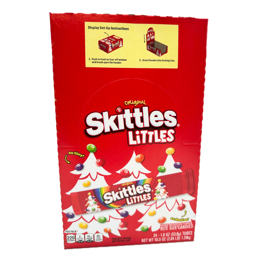 Skittles Littles Holiday Tubes - 1.9oz / 24ct