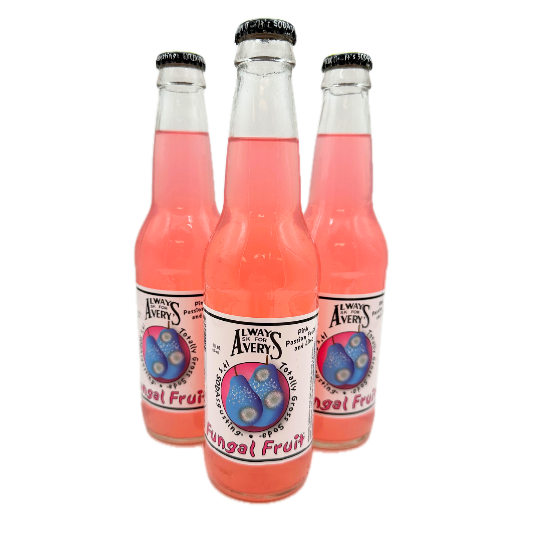 Avery's Fungal Fruit Soda - 12oz / 24ct