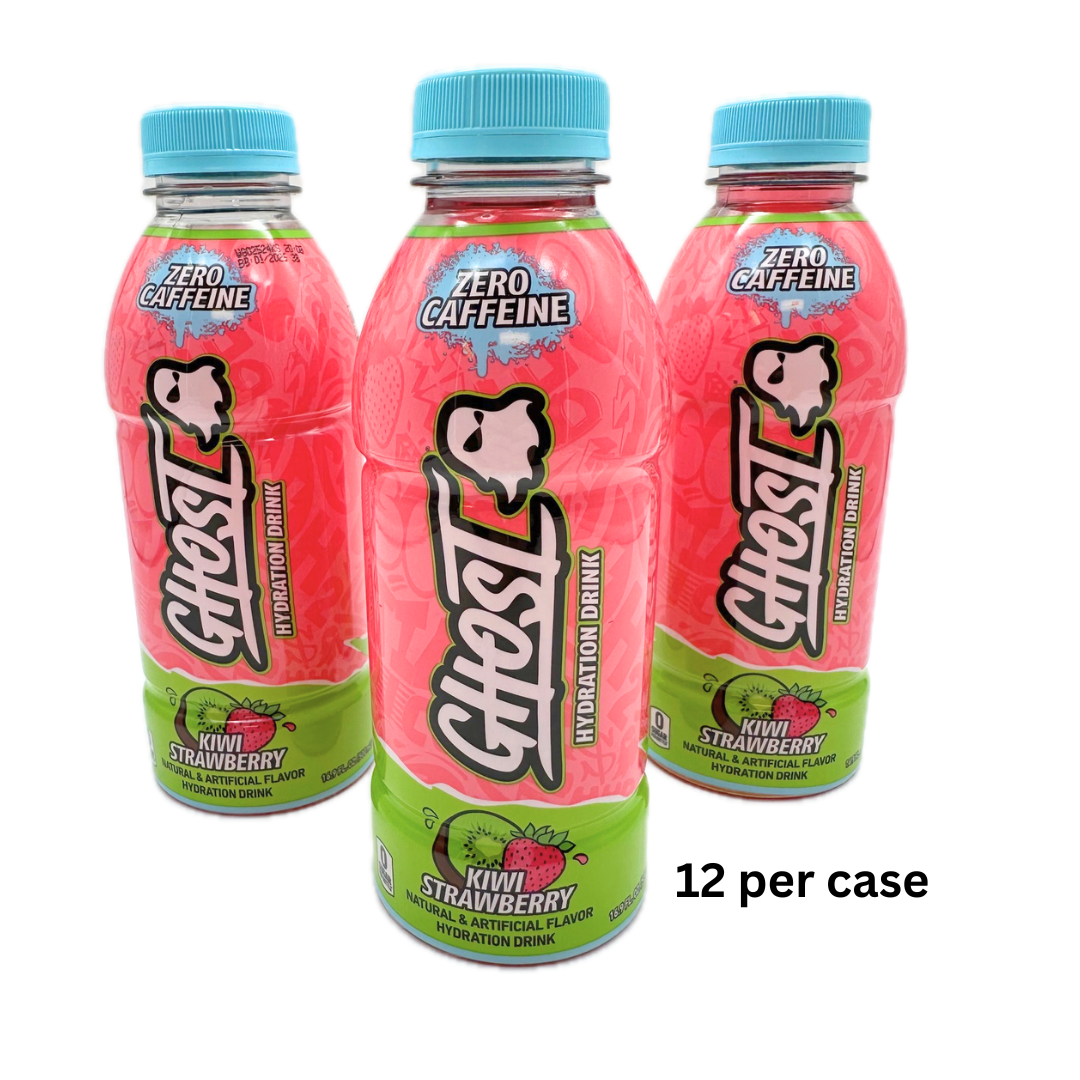 Ghost Hydration Drink Kiwi Strawberry - 16.9oz / 12ct