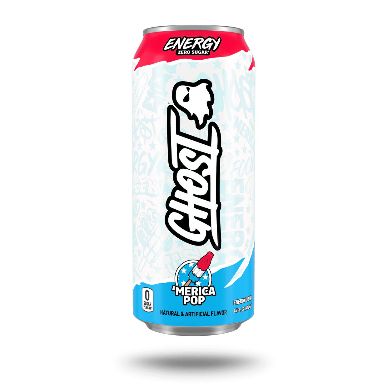 Ghost Energy Drink 'Merica Pop - 16oz / 12ct