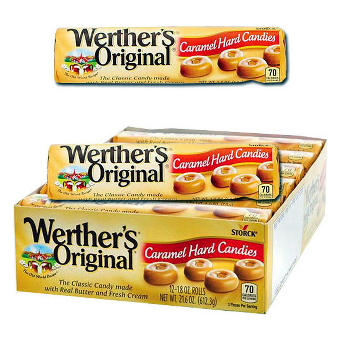 Werther's Original Rolls - 1.8oz / 12ct