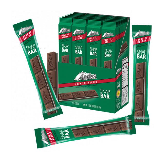 Andes Creme De Menthe Snap Bar 24 Count