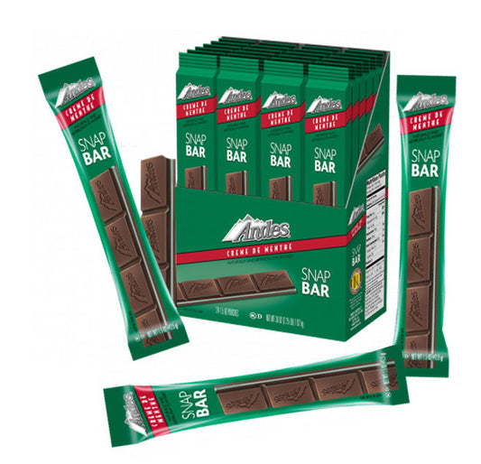 Andes Creme De Menthe Snap Bar 24 Count