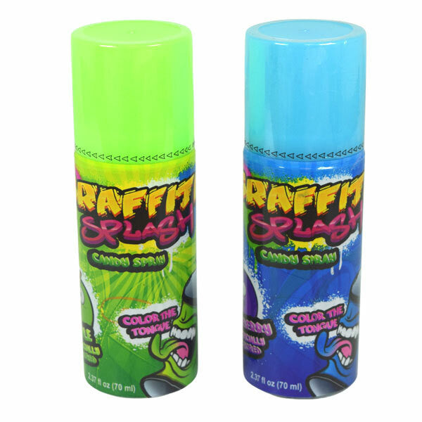 Graffiti Spray Candy Splash 12 Count