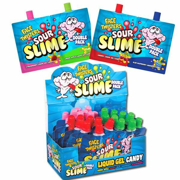 Face Twister Sour Slime 18 Count