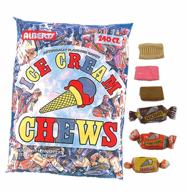 Alberts Ice Cream Candy Chews 240 Count