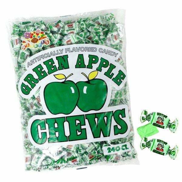 Alberts Green Apple Chews 240 Count