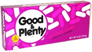 Good & Plenty 6oz Theater Size