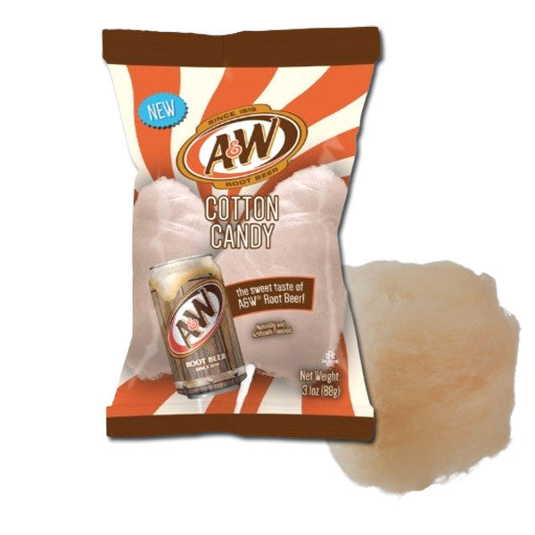 A&W Root Beer Cotton Candy - 3.1oz